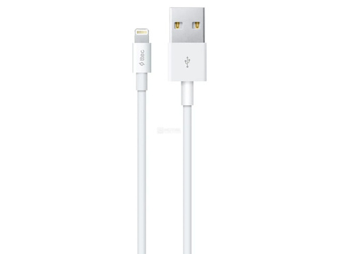 Кабель TTEC Lightning USB-A Charge&Data Cable, 100 см, белый