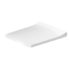 Duravit Viu 21290000 Сиденье для компактного унитаза 257309 (с микролифтом), петли: нерж. сталь, цвет: белый