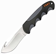 Фото Нож с фиксированным клинком CRKT Free Range Hunter with Gut Hook, сталь 8Cr13MoV, рукоять термопластик