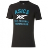 Футболка Asics SS Stripes Tee мужская black - 2