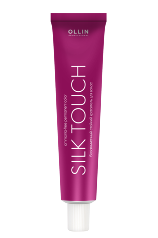 OLLIN silk touch 8/71 светло-русый коричнево-пепельный 60мл безаммиачный стойкий краситель для волос
