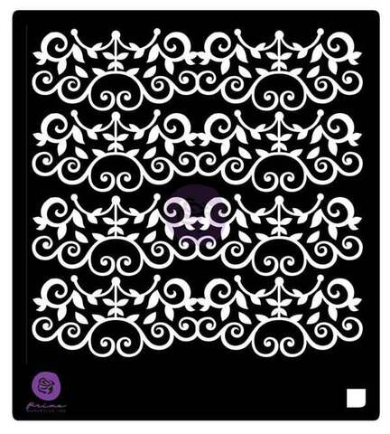 Маска (трафарет ) Prima Designer Stencil - Cast Iron Vine