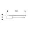 Hansgrohe Casetta 28684000 Мыльница на штангу