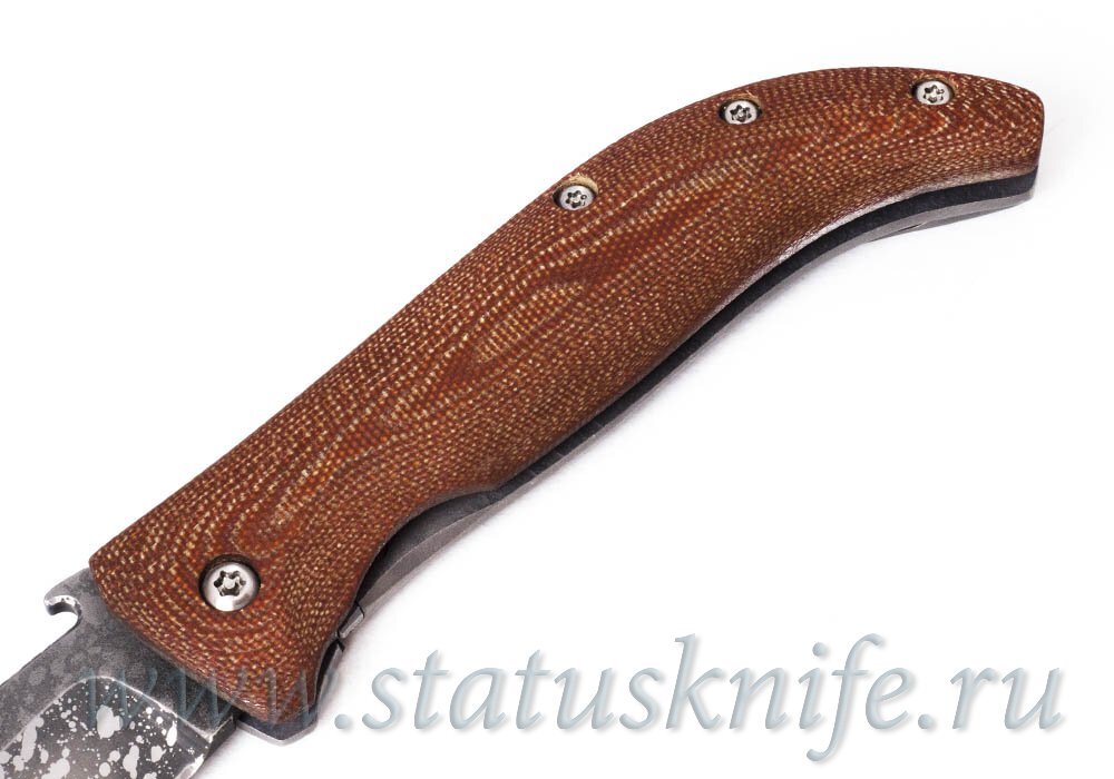 Нож Halit knives Chisel 2018 M390 Acid Wash Micarta