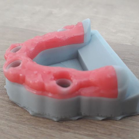 Фотополимер FunToDo Dentifix-3D Gingiva Mask, розовый (250 гр)