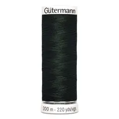 Нить Sew-All 200 м, Gutermann, 687 т.т.зеленый