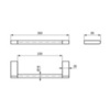 Ideal Standard Connect N1385AA Полотенцедержатель