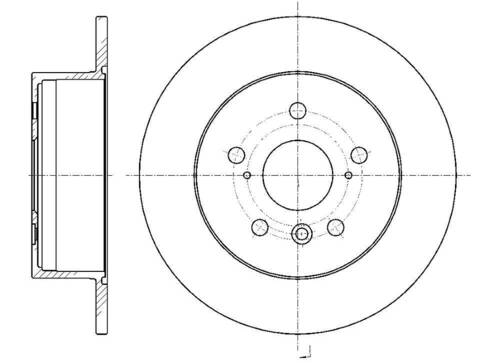 Диск тормозной G-brake  GR-01758