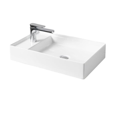 ArtCeram Scalino SCL004 01 00 Раковина накладная, 75x38, цвет: белый (глянцевый)