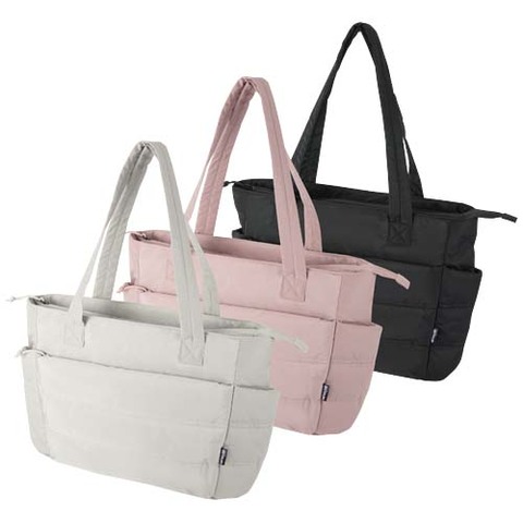 Спортивная сумка Puffer для ноутбука с диагональю экрана 15,6 дюйма, изготовленная из переработанных материалов согласно стан