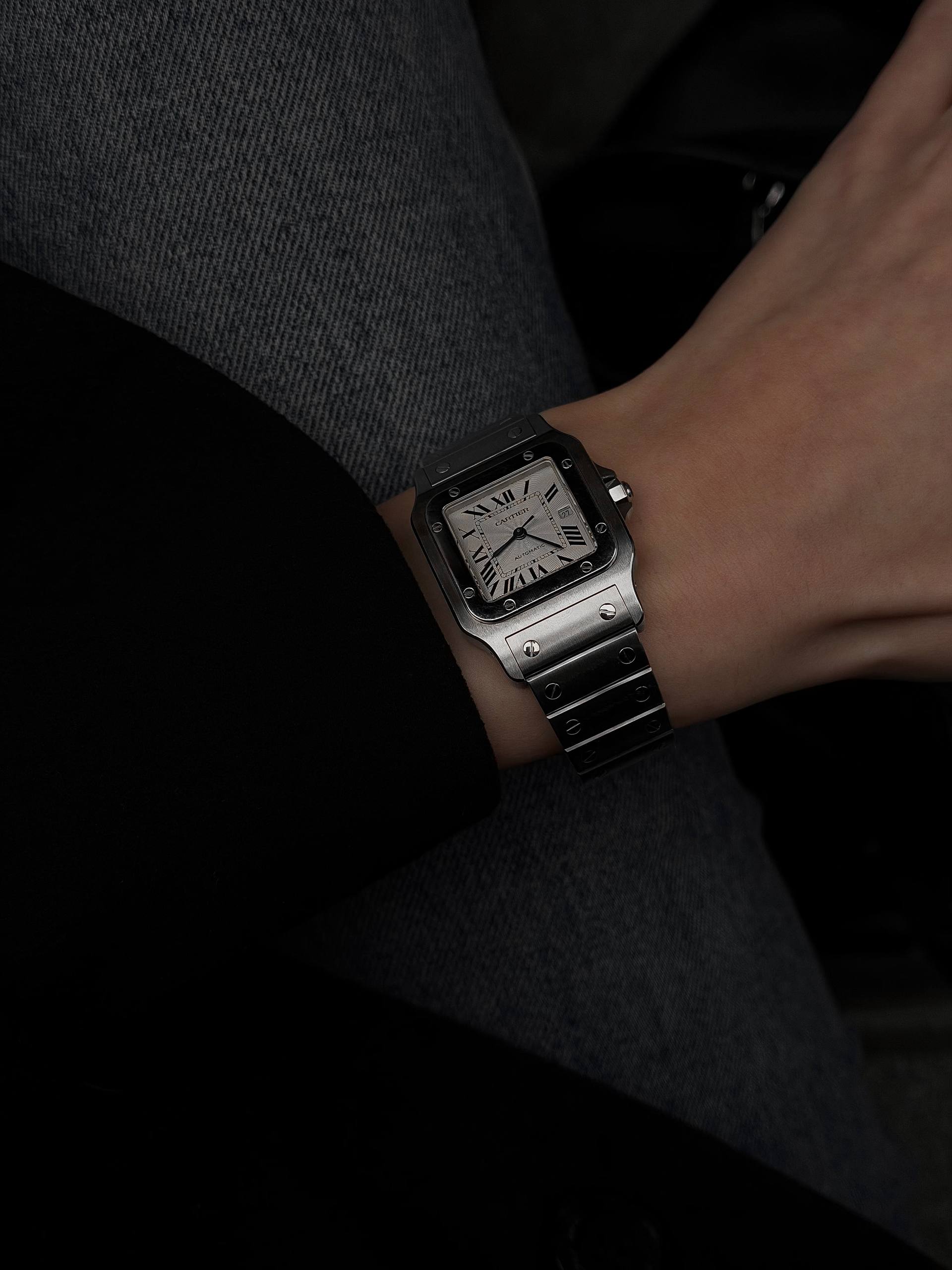 Часы Cartier Santos Medium — фото 3