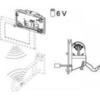 TECE TECEplanus 9240354 Электропривод механизма смыва беспроводной 6V