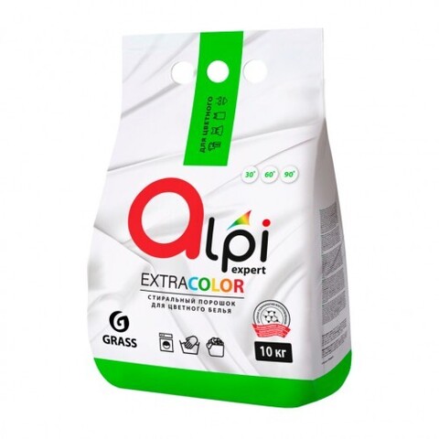 GraSS Порошок стиральный GraSS ALPI Expert для цветного белья 10кг