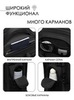 Картинка рюкзак городской Ozuko 9842 Black - 3