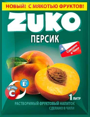 ZUKO 'Персик', 20г