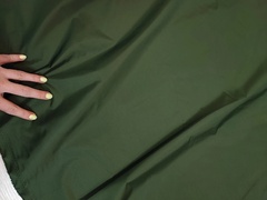Дюспо (курточная ткань). Цвет- Хаки, 0,3м (БРАК)