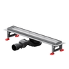 Am.Pm W01SC-U11-050-04SB MasterFlow Трап для душа линейный универс затвор Tile 50см цвет сталь мат