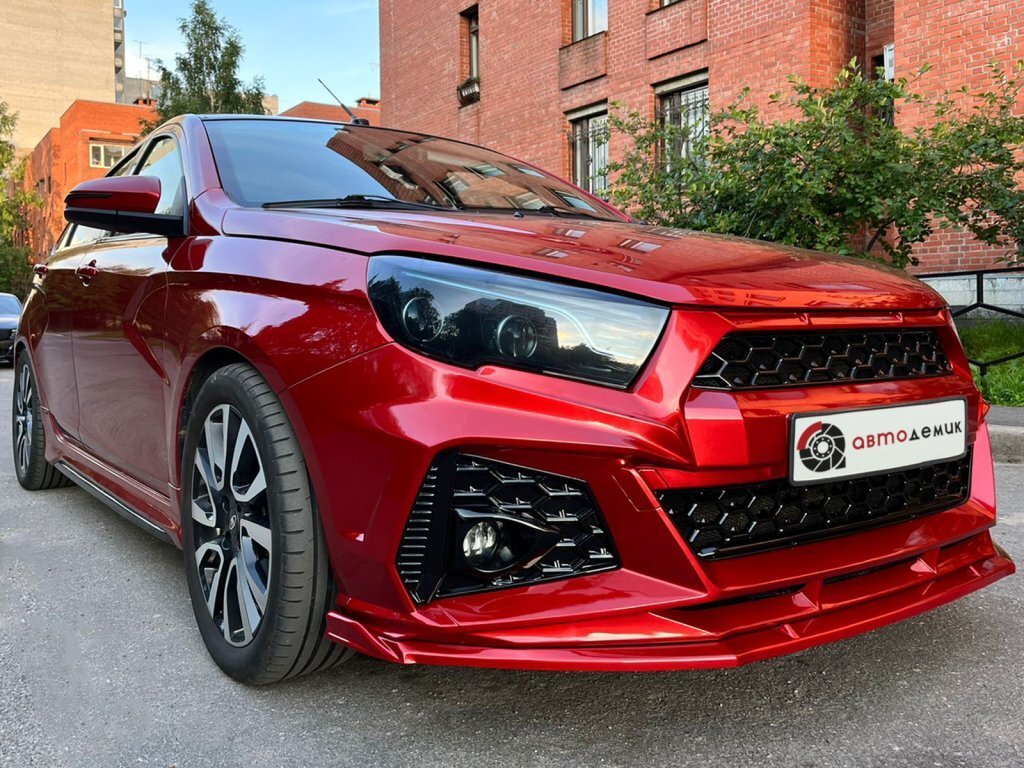Бампер передний со сплиттером LADA Vesta "Magnet", комплект