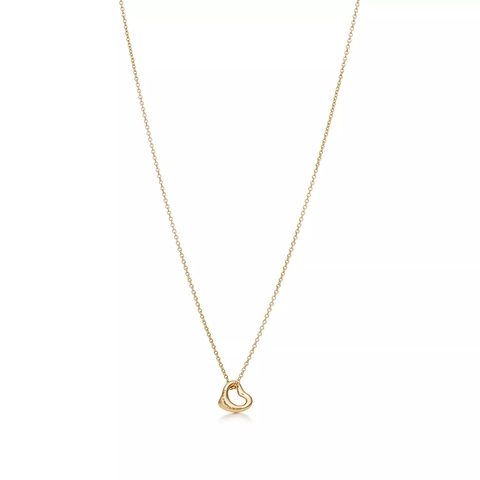 Подвеска из золота 18к(750проба), 7мм.Tiffany 💠open heart - В наличии