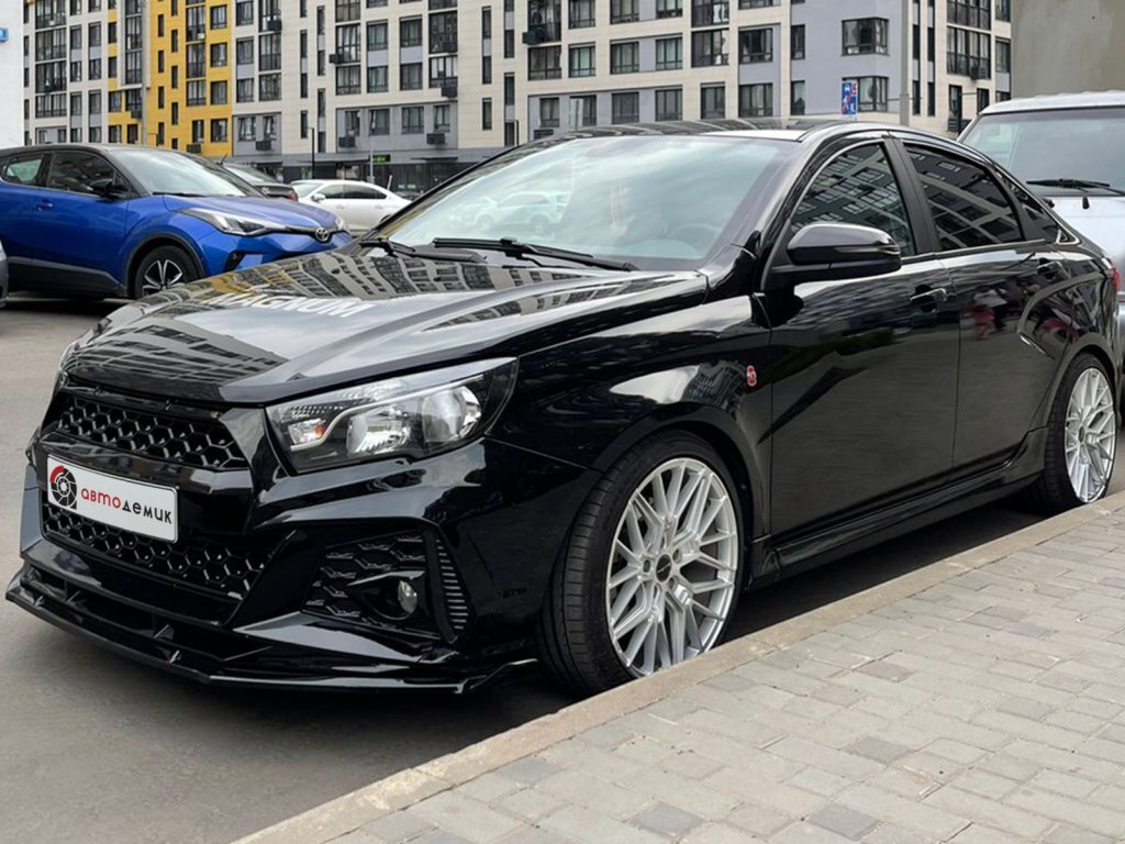 Бампер передний со сплиттером LADA Vesta "Magnet", комплект