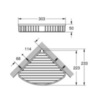 GROHE BauCosmopolitan 40663001 Полка душевая