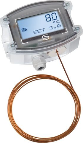 Термостат защиты от замерзания S+S Regeltechnik FS20-UW-HE 3m LCD