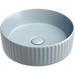 Ceramica Nova Element CN6057MHL Умывальник чаша накладная круглая, 36x36, цвет: голубой фото