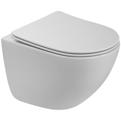 BelBagno Amanda BB051CH-TOR-FC/BB051SC Унитаз подвесной безободковый, с системой смыва 