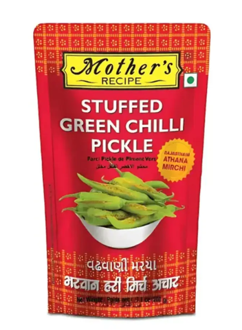 Пикули Зеленый перец фаршированный / Mothers Recipe, 200 г