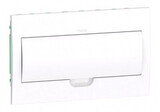 Бокс встраиваемый СП City9 Box 1 ряд 18мод IP40 IK07 63А 2 клеммы с бел. дверцей SE EZ9E118P2FRU — фото 2