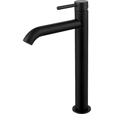 Abber Wasser Kreis AF8111B Смеситель для накладной раковины, цвет: черный матовый