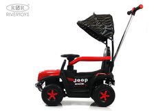 Толокар-электромобиль Jeep G003GG с родительской ручкой и пультом