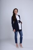 Блузка для беременных 01052 синий