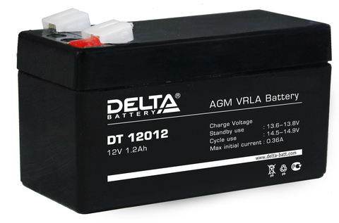 Аккумуляторная батарея Delta DT 12012