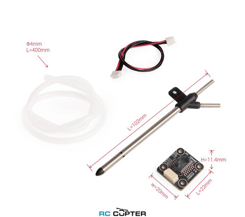 Датчик воздушной скорости Holybro MS5525DSO для Pixhawk (PT40 Pitot Tube)