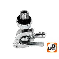 Краник топливный UNITED PARTS М10 выход вправо, 168/170F, 173-192F, GX160-390 (90-0263)