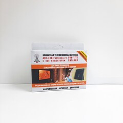 ТВ АНТЕННА КОМНАТНАЯ ЦИФРОВАЯ АКТИВНАЯ НАПРАВЛЕННАЯ ТРИАДА-3303/antenna.ru