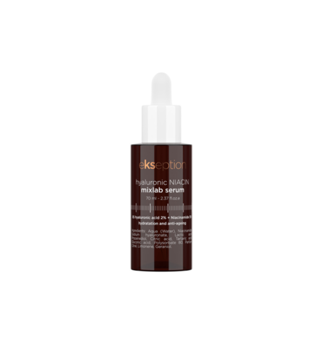 EKSEPTION Hyaluronic NIACIN Увлажняющая сыворотка для повышения уровня коллагена