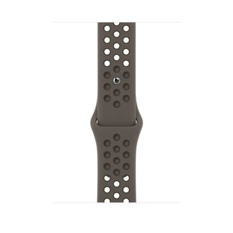 Ремешок Apple 41 mm  Midnight Olive Gray/Cargo Khaki Nike Sport Band - Regular (ML873ZM/A)