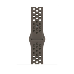 Ремешок Apple 41 mm  Midnight Olive Gray/Cargo Khaki Nike Sport Band - Regular (ML873ZM/A)
