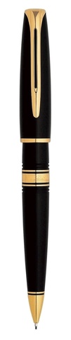 Карандаш механический Waterman Charleston Ebony Black GT, 0.5 mm (S0701020)
