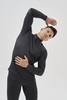 Мужской спортивный термолонгслив Nordski Intense Half Zip grey - 4