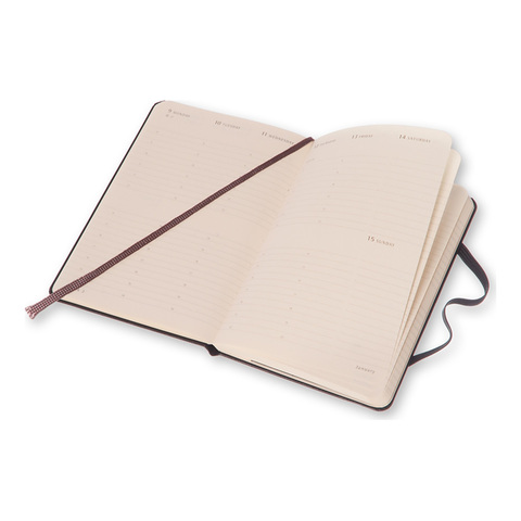 Еженедельник Moleskine Classic Wkly Pocket, цвет черный