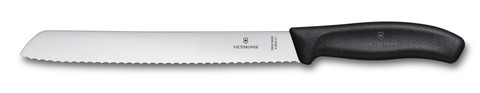Нож Victorinox для хлеба, чёрный (6.8633.21B)