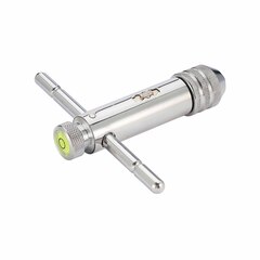 Вороток для метчиков с трещоткой M5-M12(4,9-8,0мм) 100мм (с уровнем) MASTER-TOOL 1040502010045