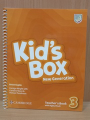 Kid's Box New Generation Level 3 Teacher's Book with Digital Pack !!Книга для учителя!!!