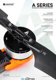 Набор ВМГ T-Motor A6L (A6L KV160 1шт, ESC 14S FOC 80A 1шт, MF2407P 1шт) тяга 4-12кг, для агродронов 5-10л