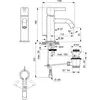 Ideal Standard BC775A2 Однорукоятковый смеситель для раковины с донным клапаном, 5 л/мин Brushed Gold / Шлифованное Золото