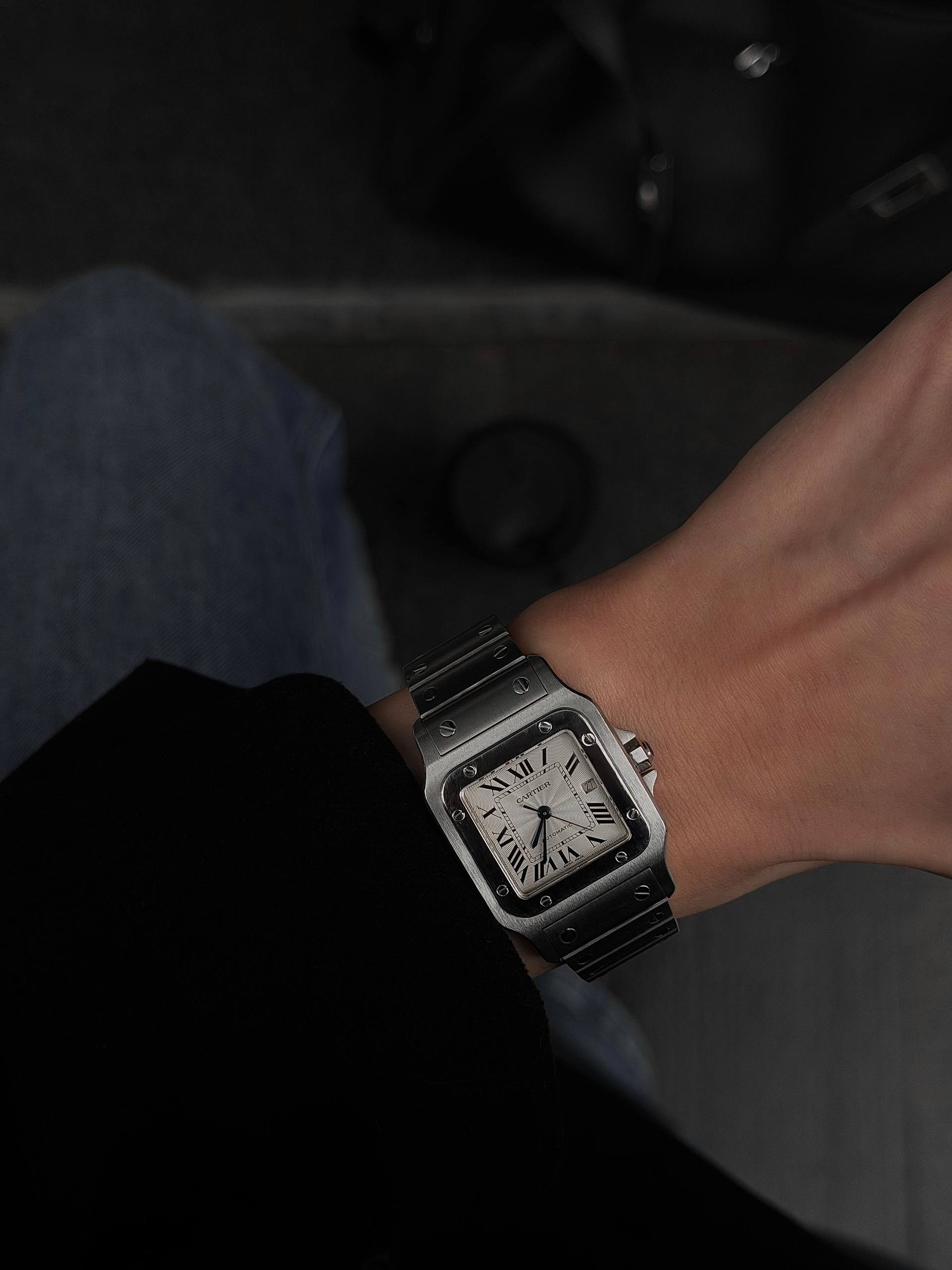 Часы Cartier Santos Medium — фото 2