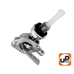 Краник топливный UNITED PARTS М10 выход вправо, 168/170F, 173-192F, GX160-390 (90-0263)